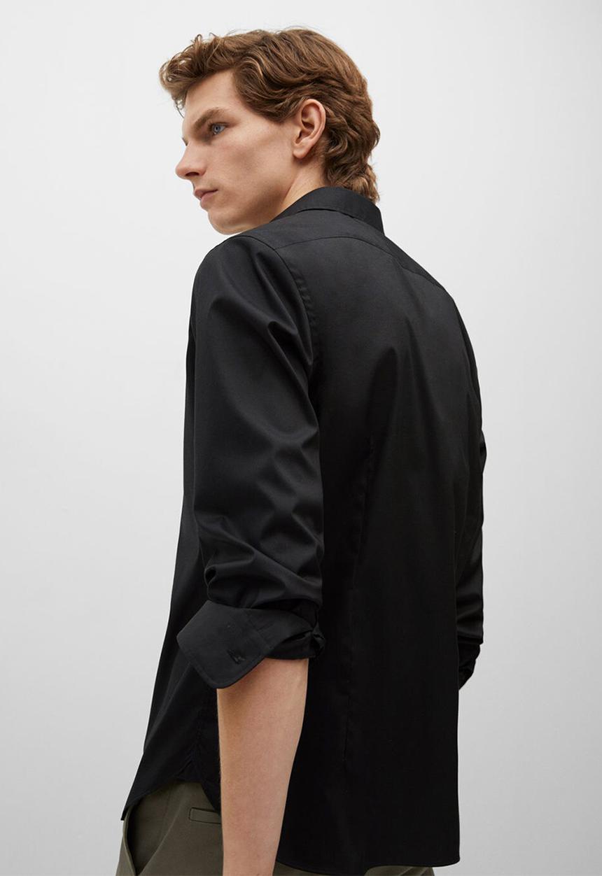MANGO - Shirt play - black
