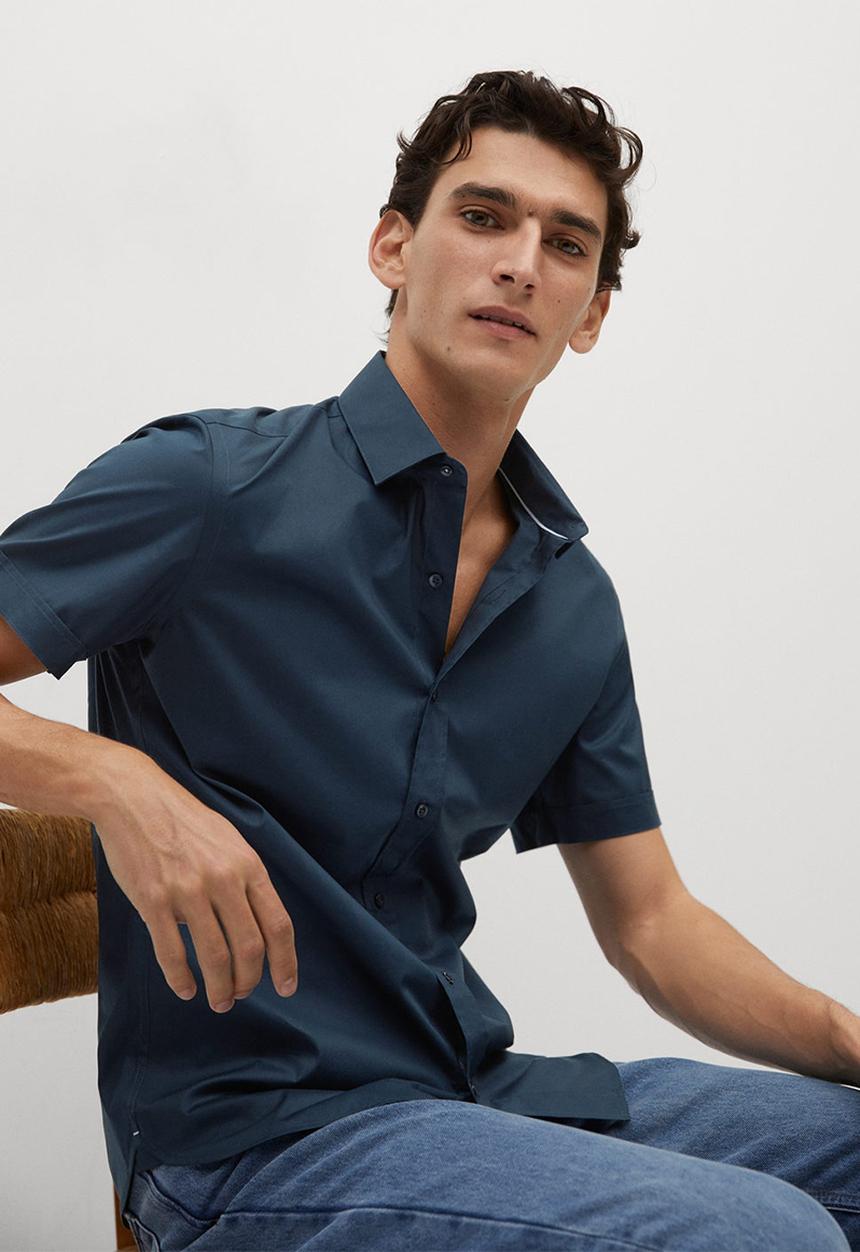 MANGO - Shirt replay-h - navy