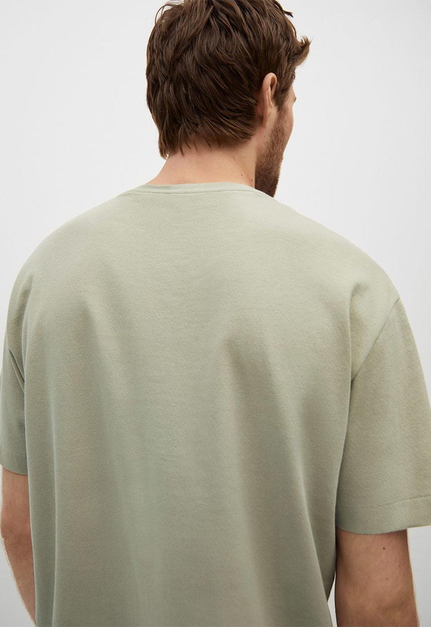 MANGO - T-shirt circo - light green