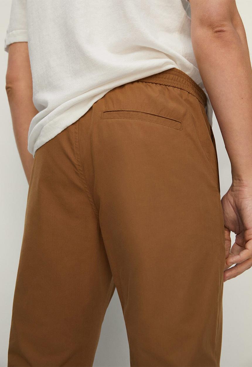 MANGO - Trousers roma - brown