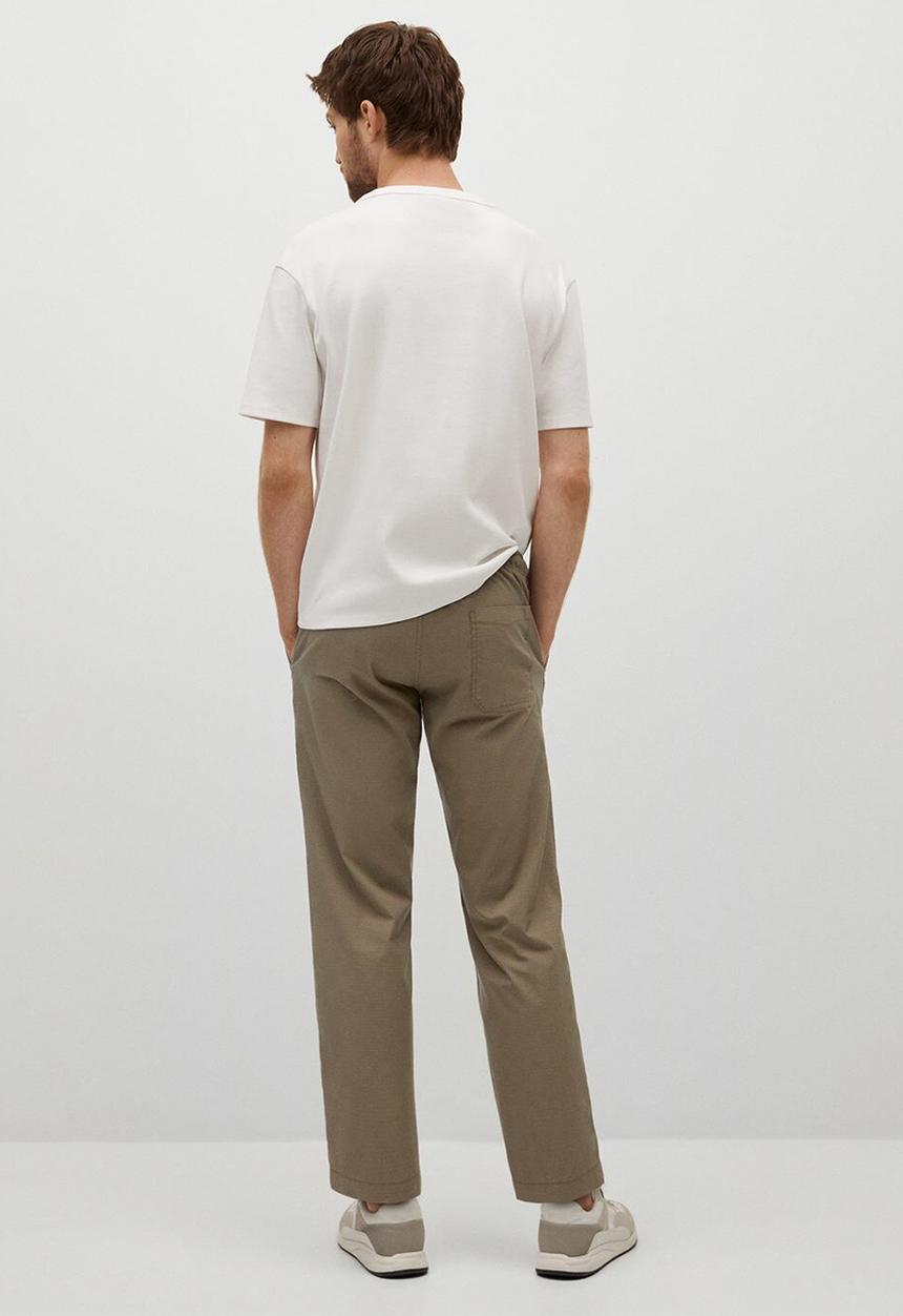 MANGO - Trousers leo - light beige