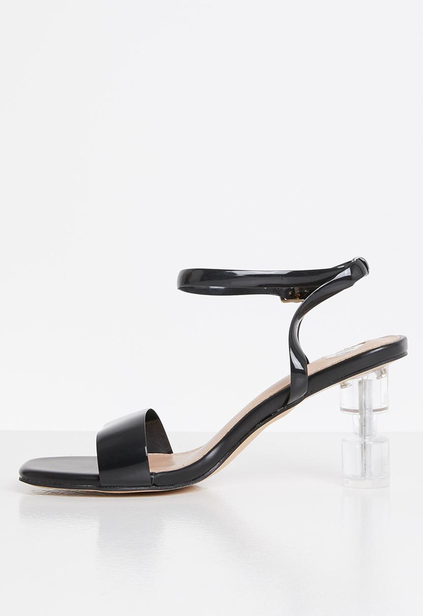 Footwork - Britley statement heel - black