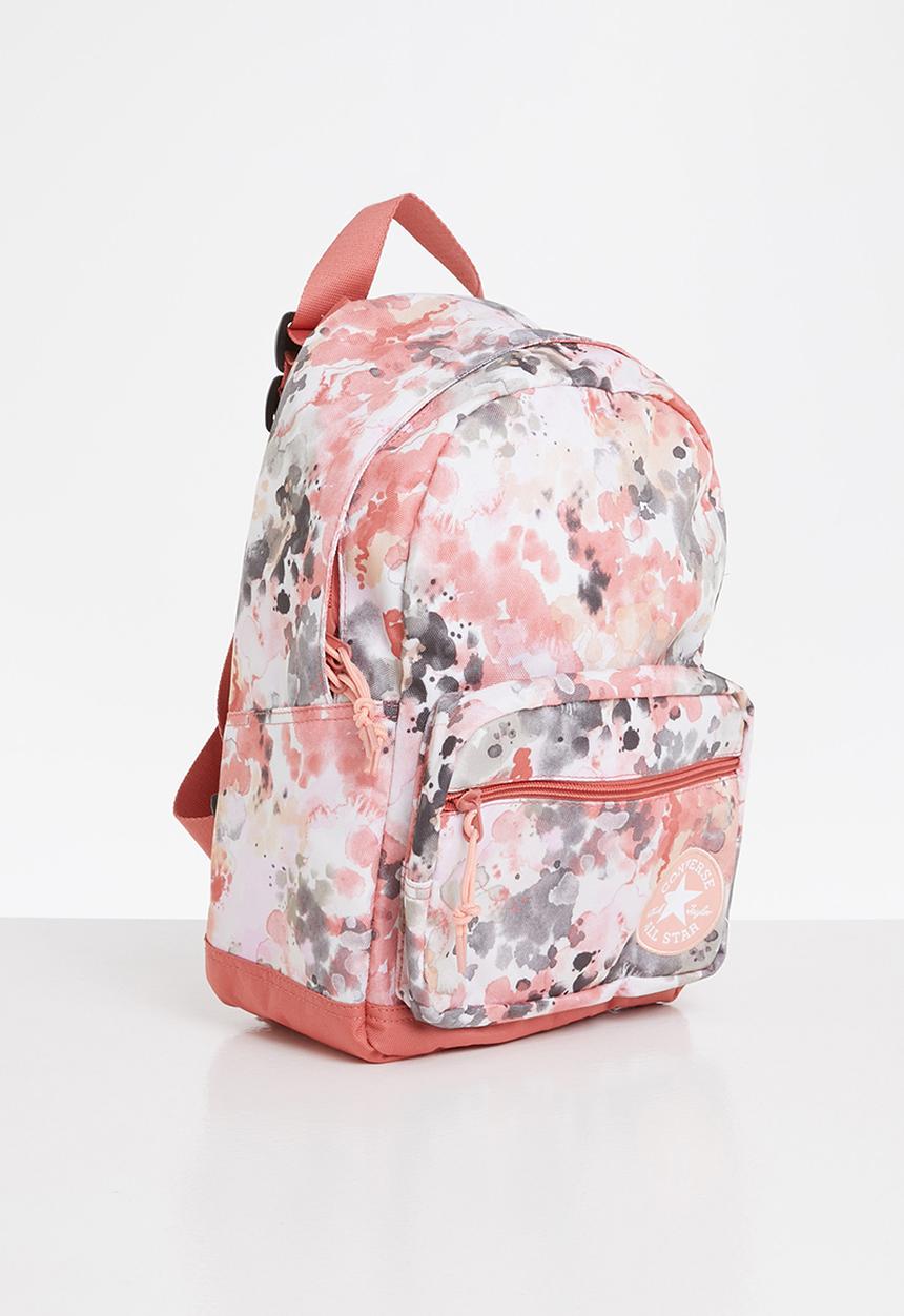 Converse - Go lo patterned backpack - pink multi