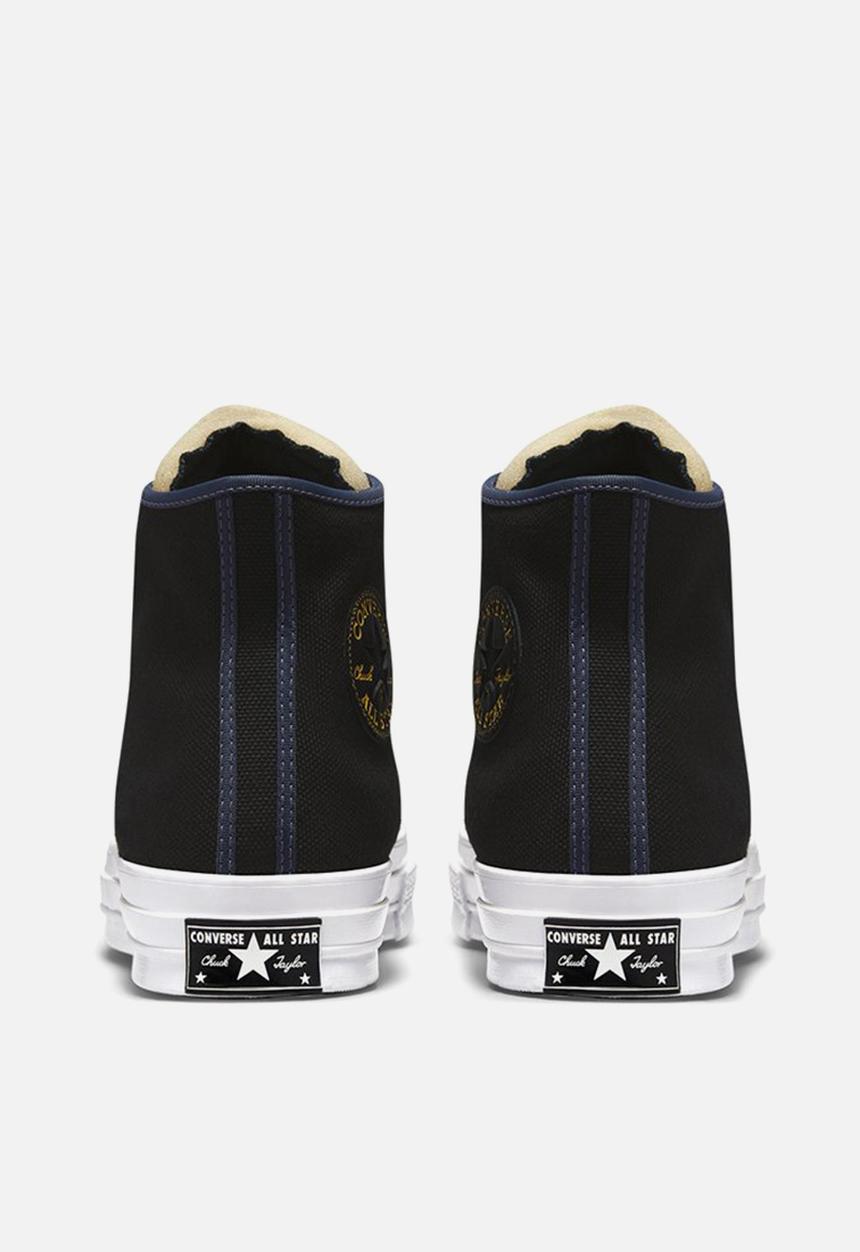 Converse - Chuck 70 varsity - black/steel/white - hybrid texture