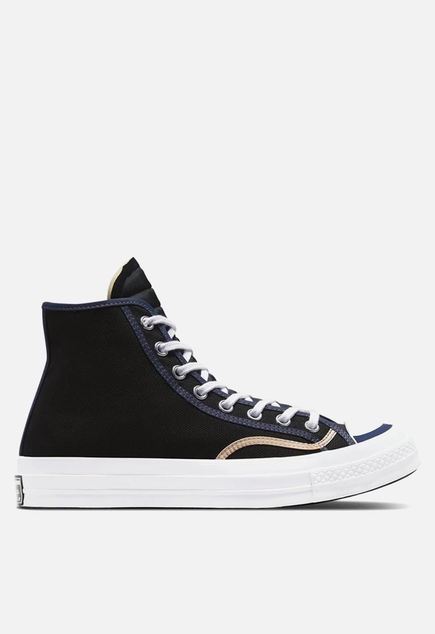 Converse - Chuck 70 varsity - black/steel/white - hybrid texture