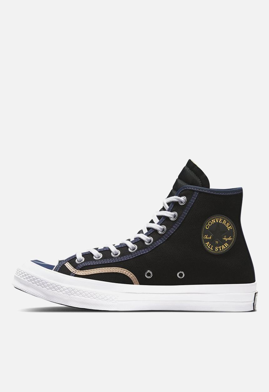 Converse - Chuck 70 varsity - black/steel/white - hybrid texture