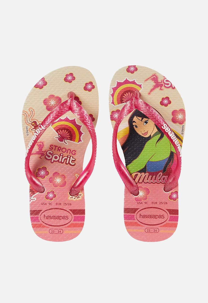 Havaianas - Kids slim princess - beige/red
