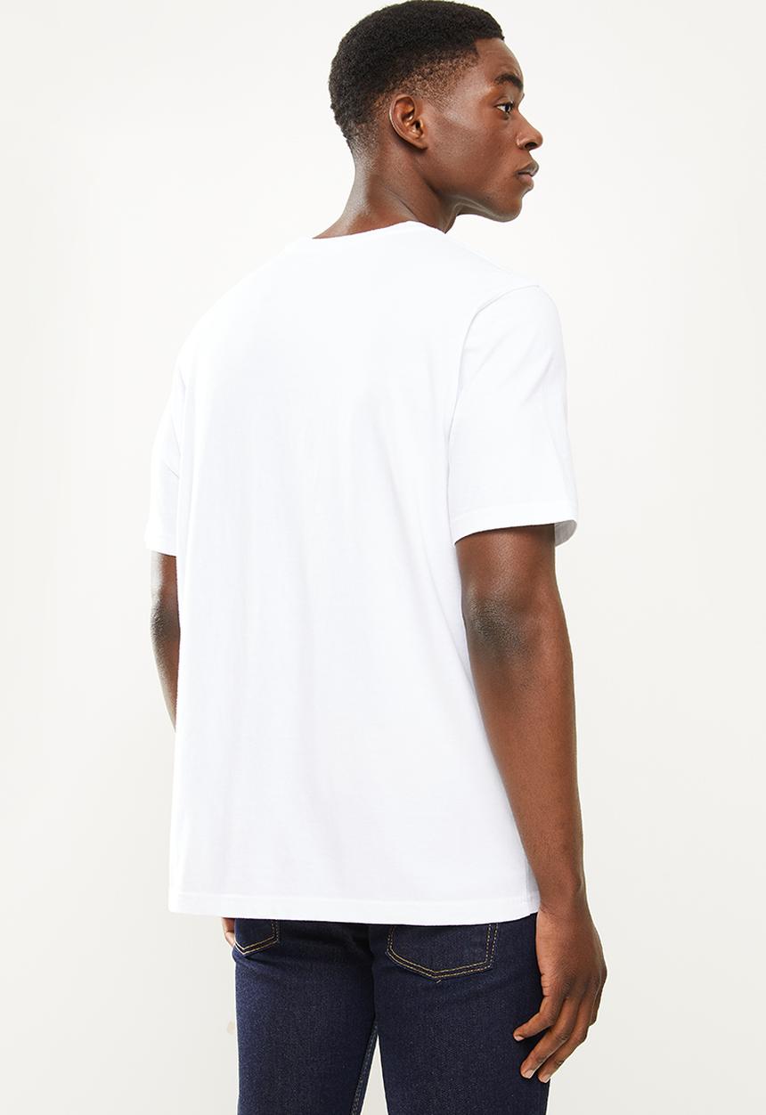 Levi’s® - Short sleeve relaxed fit tee boxtab text - white