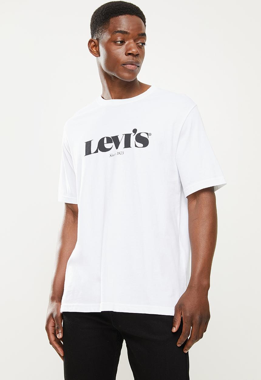 Levi’s® - Short sleeve relaxed fit tee mv ssnl logo 2 - white