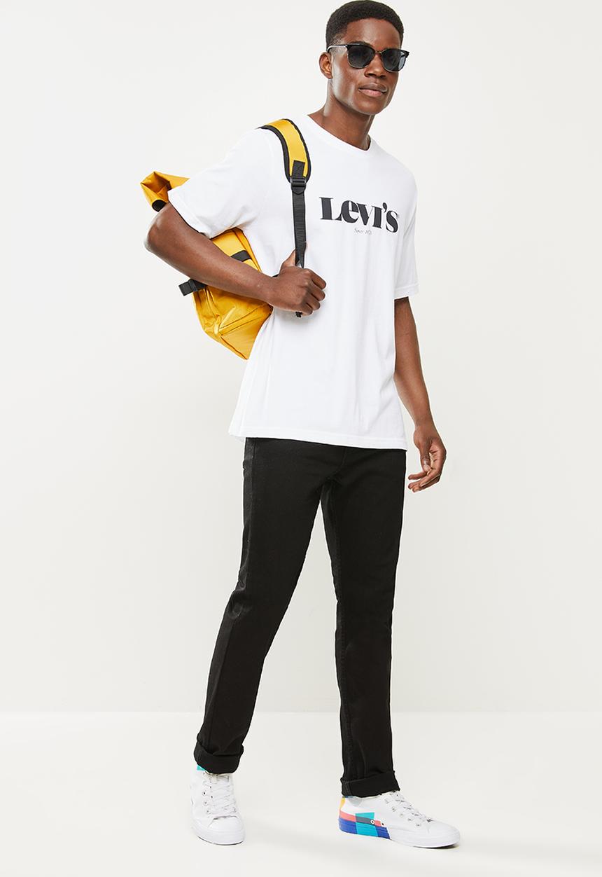 Levi’s® - Short sleeve relaxed fit tee mv ssnl logo 2 - white