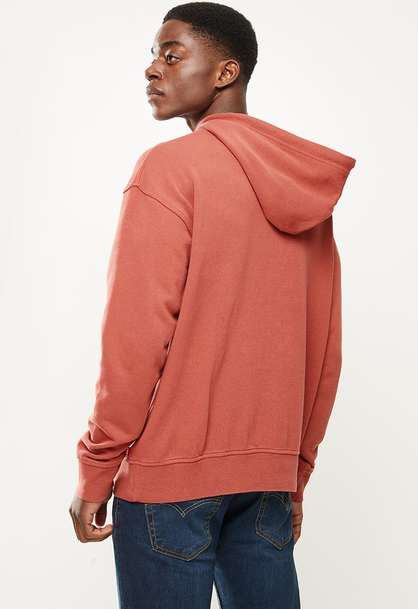 Levi’s® - T3 relaxd graphic hoodie mv ssnl core ho - rust 
