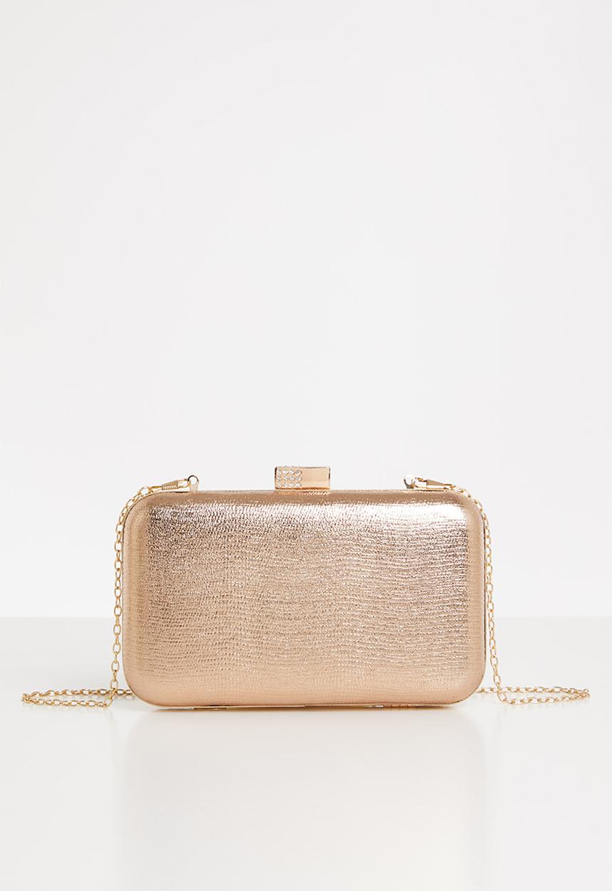 dailyfriday - Shaina clutch bag - rose gold