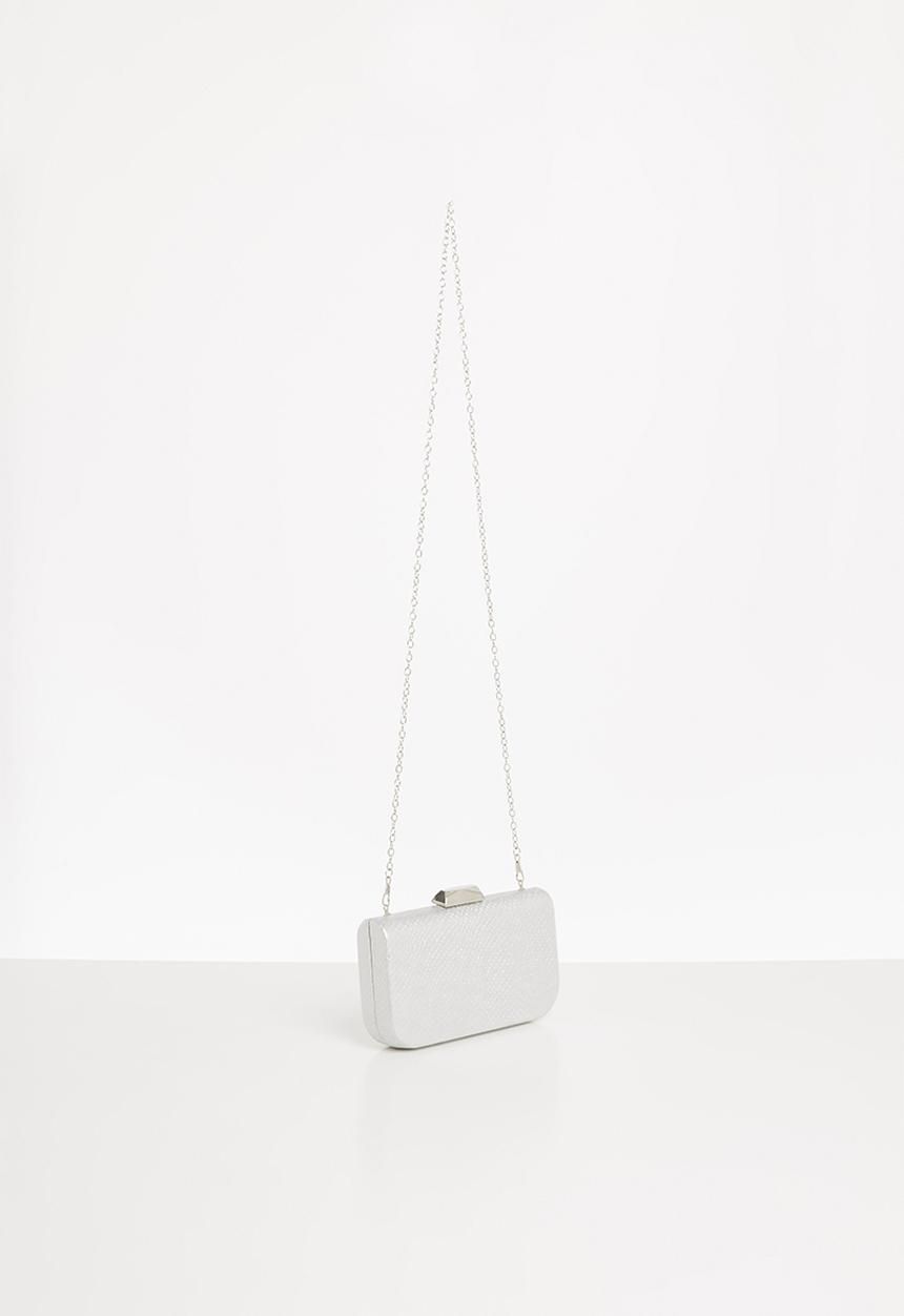 Superbalist - Grace clutch bag - silver