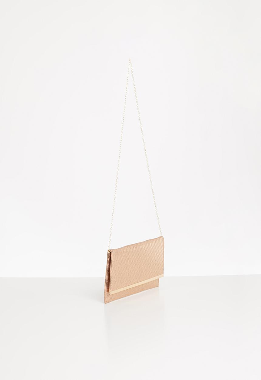 dailyfriday - Kiera clutch bag - rose gold