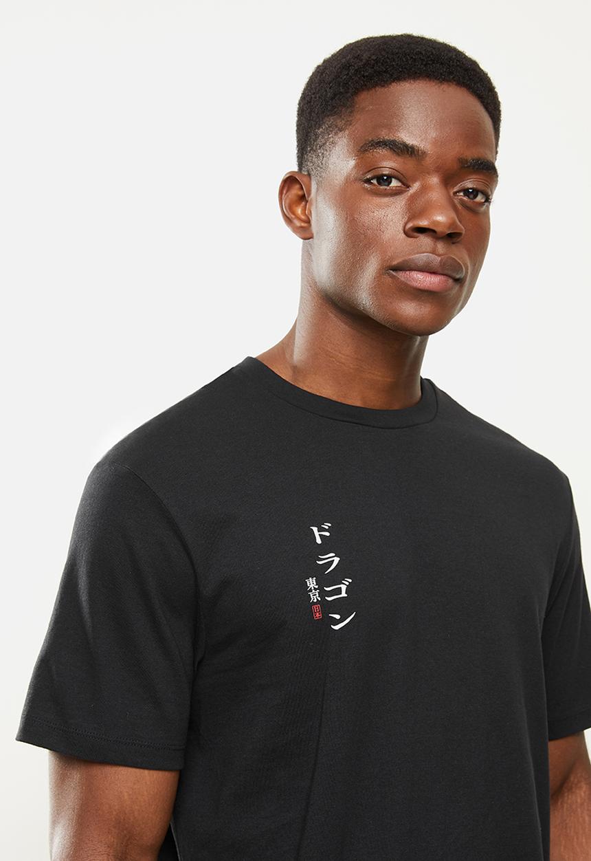 Only & Sons - Onsharu life reg short sleeve tee - black