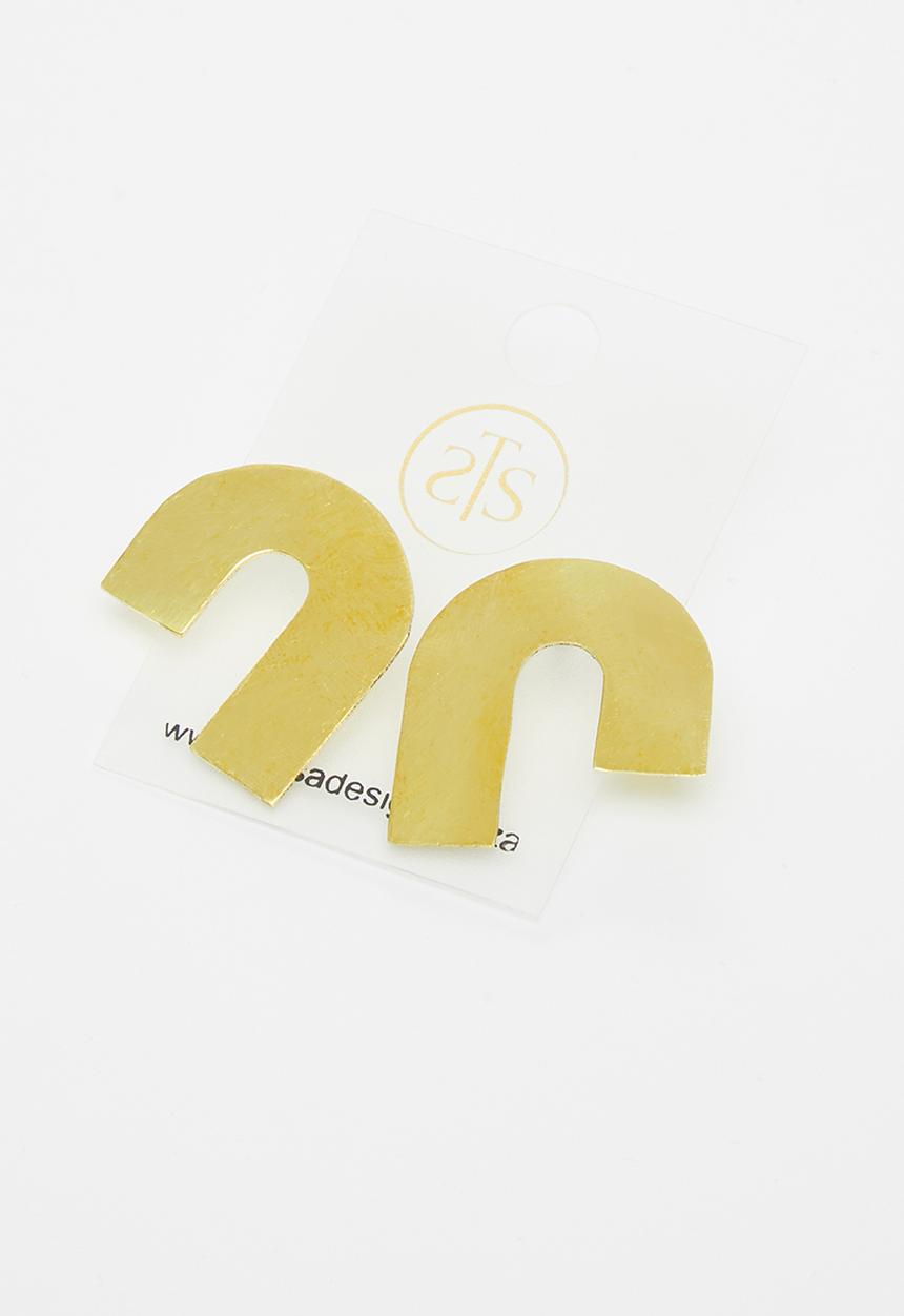 Tessa Design - Ferne earrings - gold