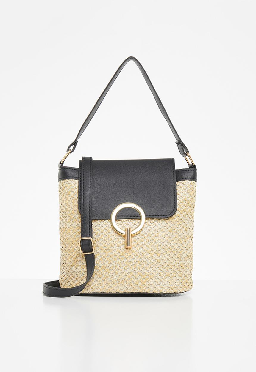 Superbalist - Morgan crossbody bag - natural/black