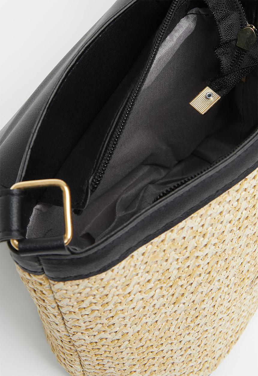 Superbalist - Morgan crossbody bag - natural/black