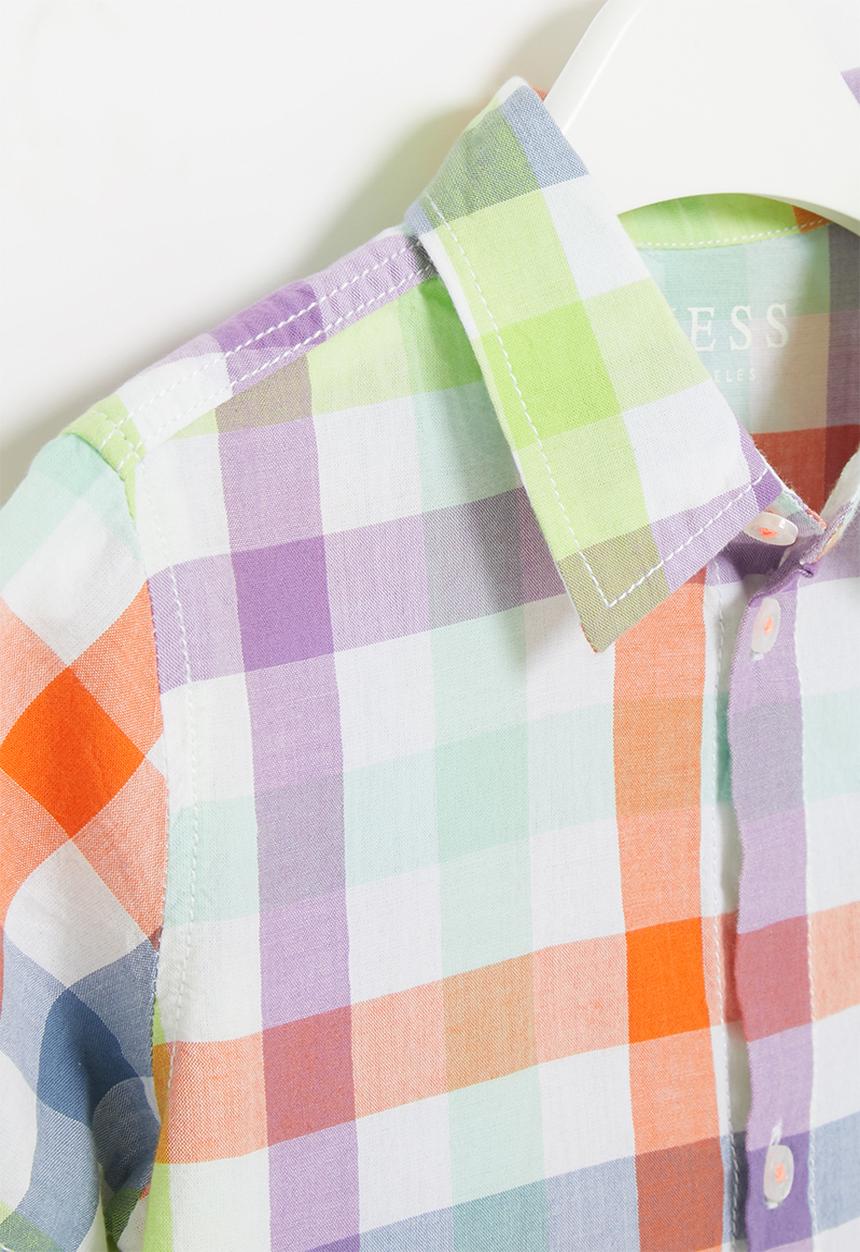 GUESS - Yd muslin short sleeve shirt - multi