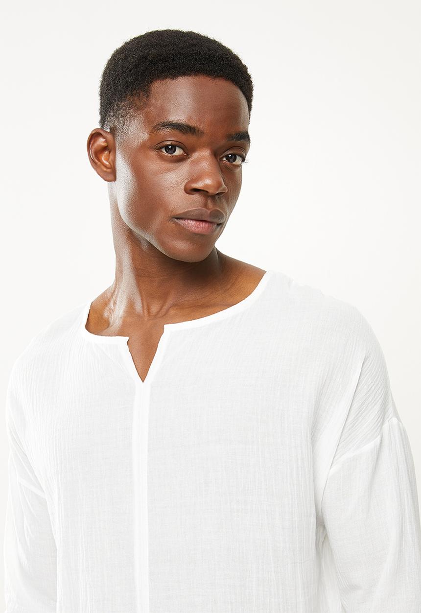 STYLE REPUBLIC - Vee neck tunic - white 