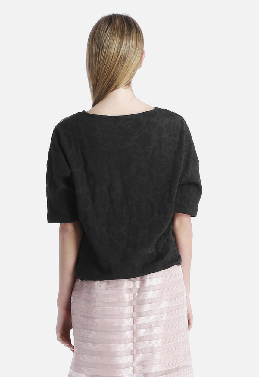 VILA - Floral Foiled Top