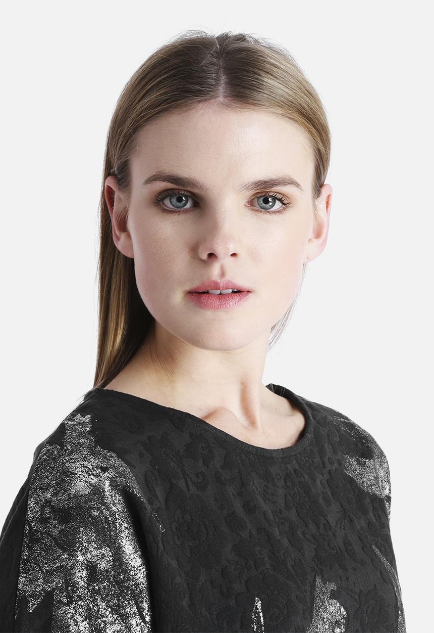 VILA - Floral Foiled Top
