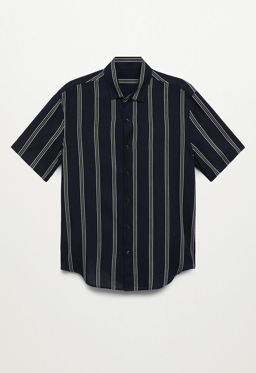 MANGO - Shirt ferro - black