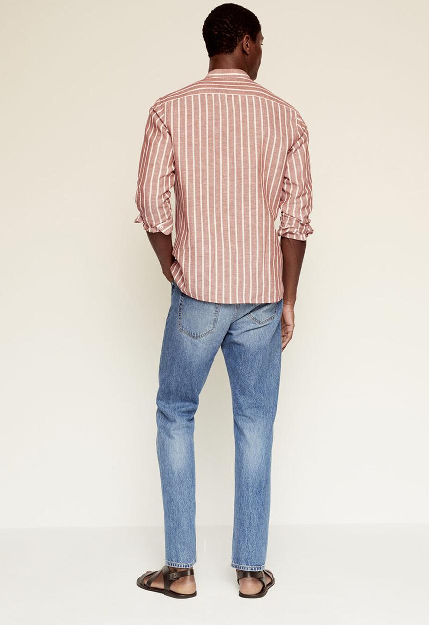 MANGO - Shirt eldu   - rust