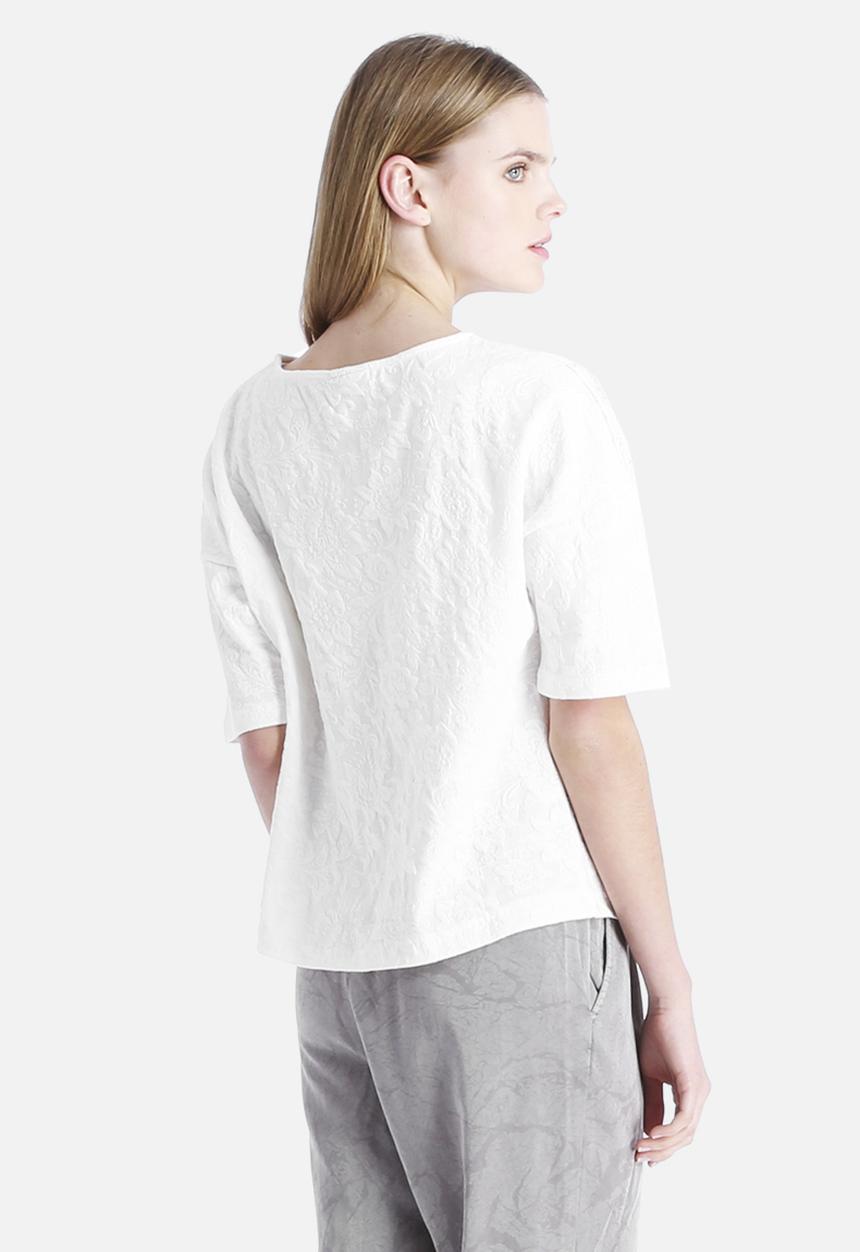 VILA - Floral Foiled Top