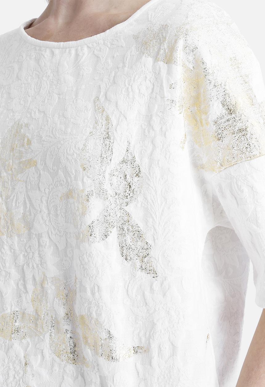 VILA - Floral Foiled Top