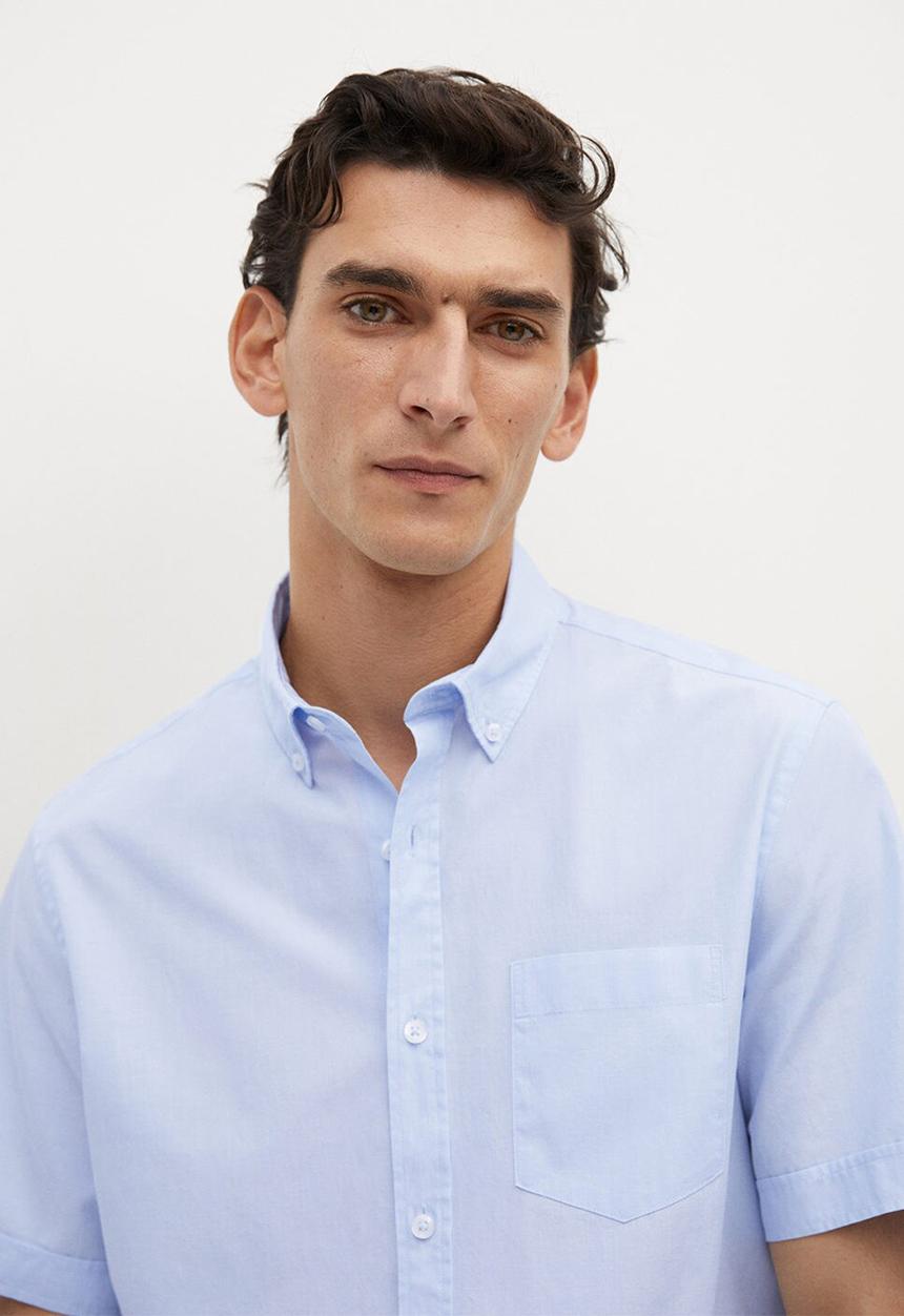 MANGO - Shirt ginza-h - light blue