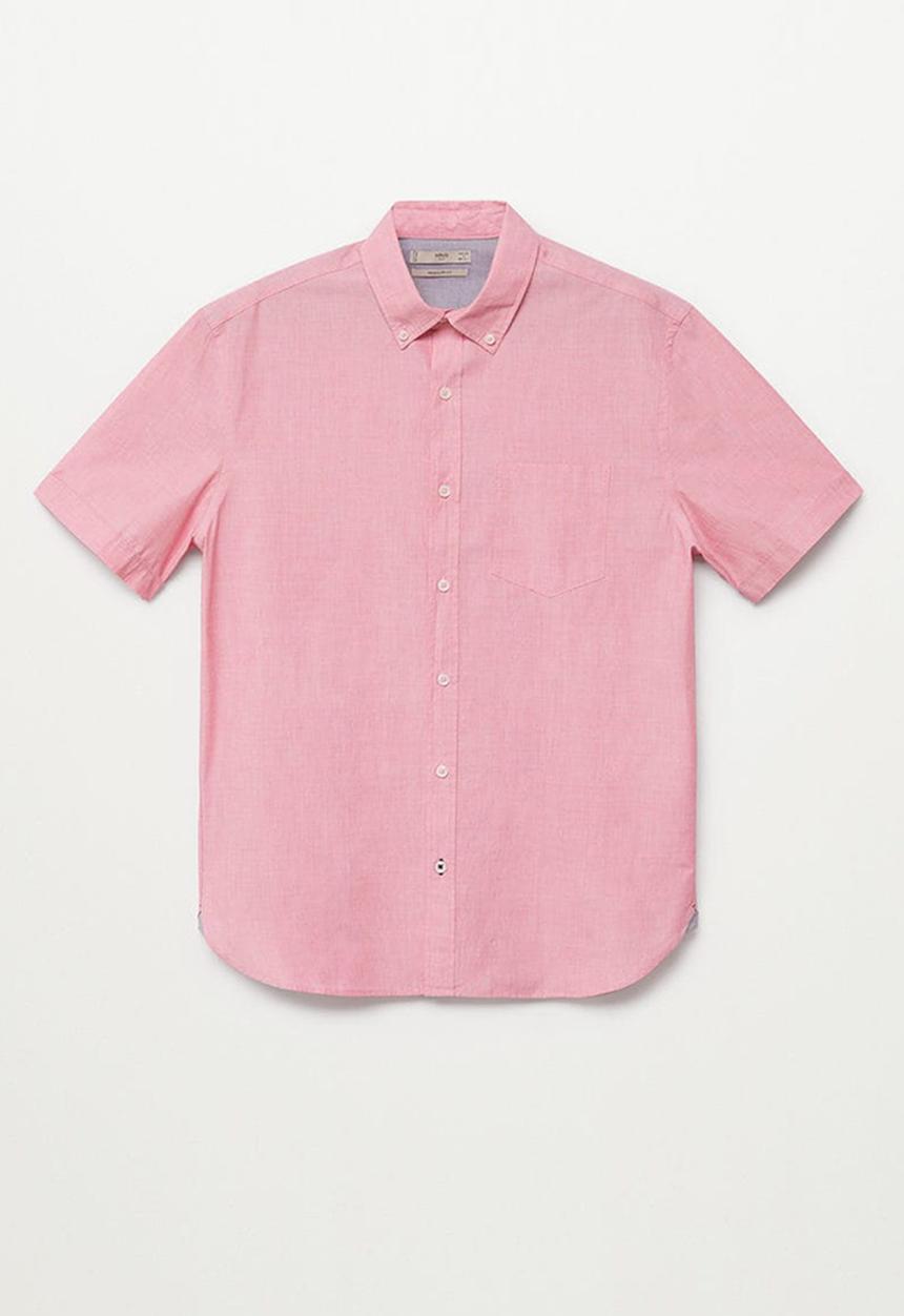 MANGO - Shirt ginza-h - red