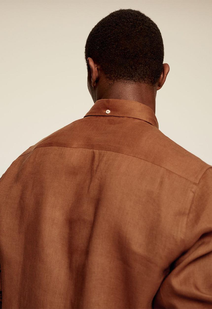 MANGO - Shirt avispa-i - rust
