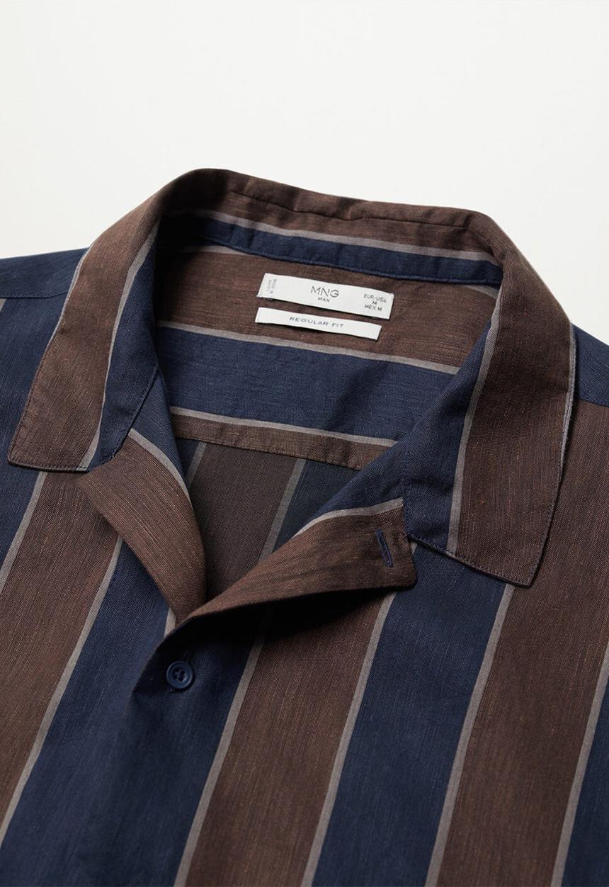 MANGO - Shirt fanny  - navy