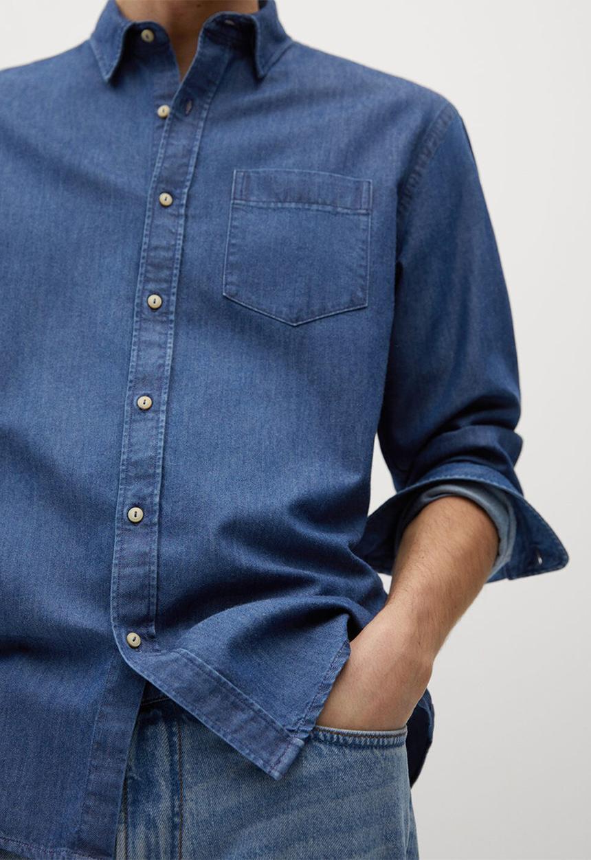 MANGO - Shirt chambre  - blue