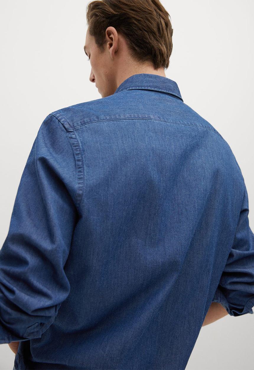 MANGO - Shirt chambre  - blue