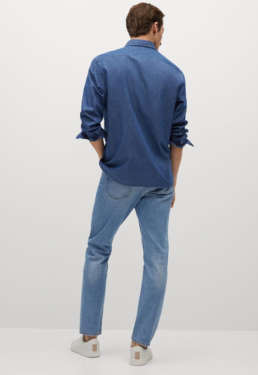 MANGO - Shirt chambre  - blue