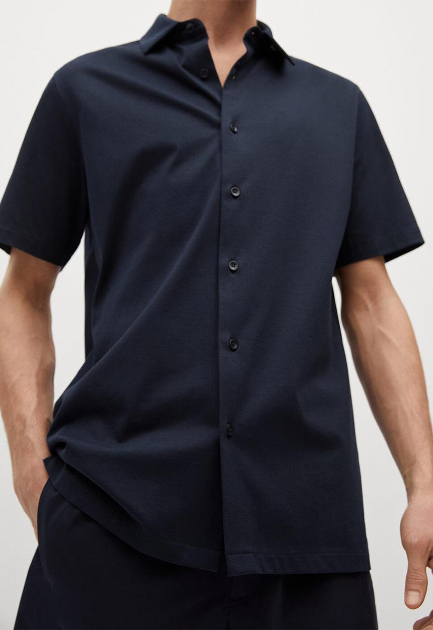 MANGO - Shirt bonheur  - navy