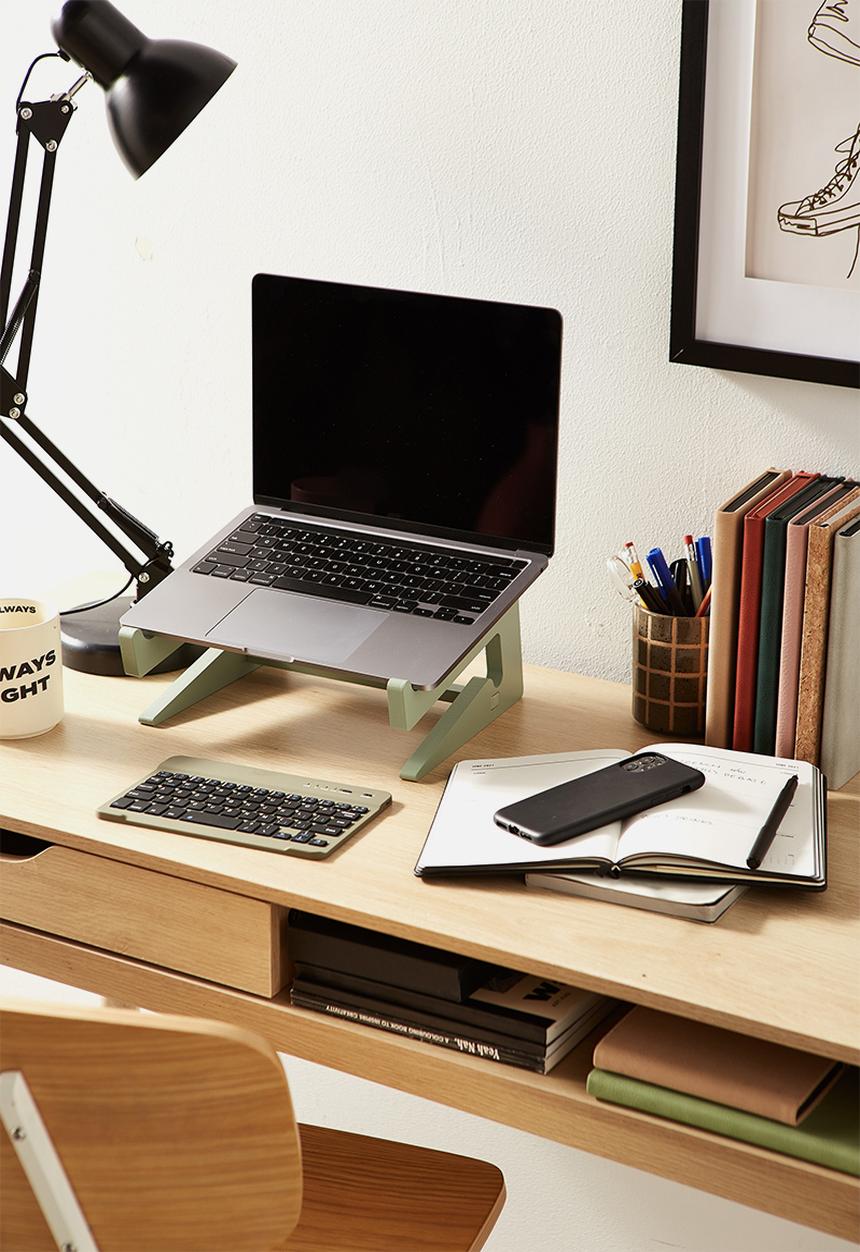 Typo - Collapsible laptop stand-gum leaf