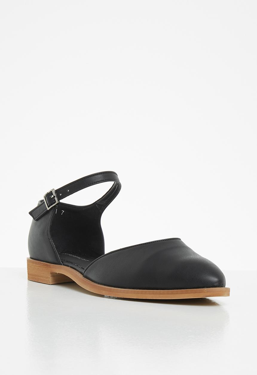 Superbalist - Glow strap pump - black