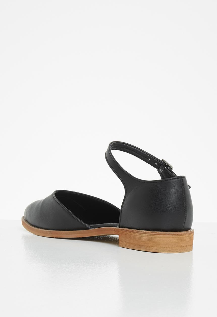 Superbalist - Glow strap pump - black