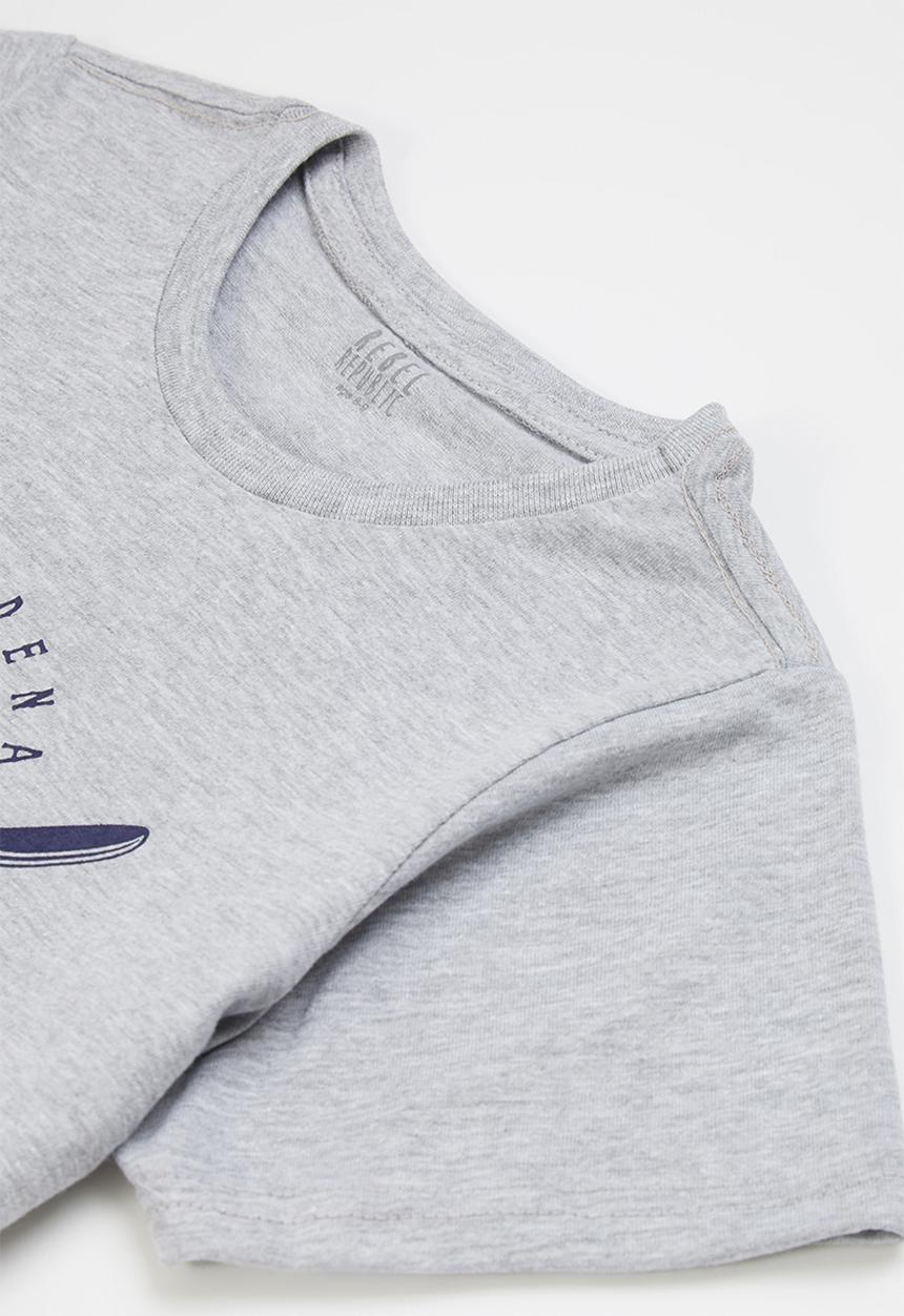 Rebel Republic - Graphic tee - grey
