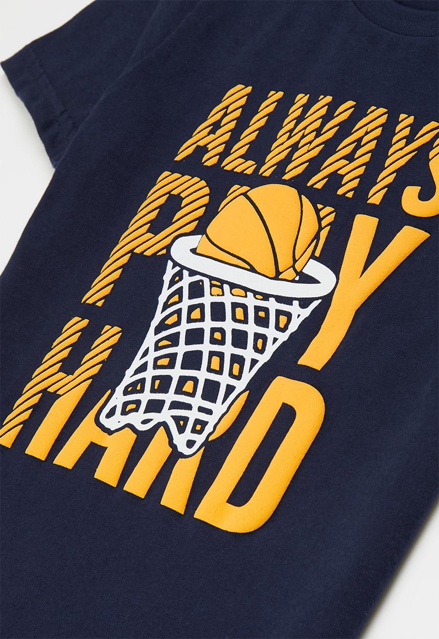 Pop Candy - 2 Pack graphic tee - navy & black