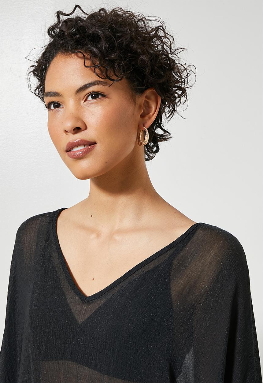 Superbalist - Maxi kaftan - sheer black