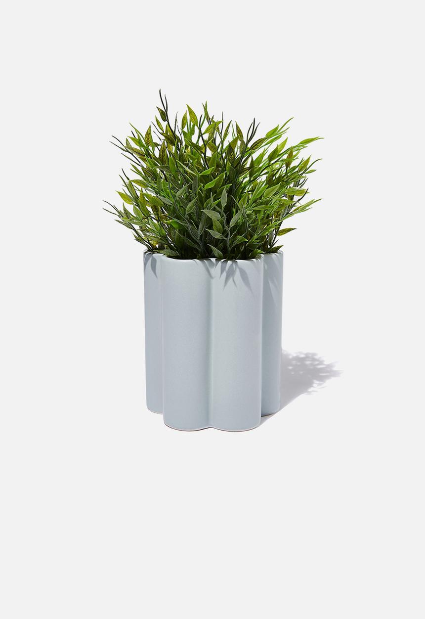 Typo - Flower planter pot-cool grey