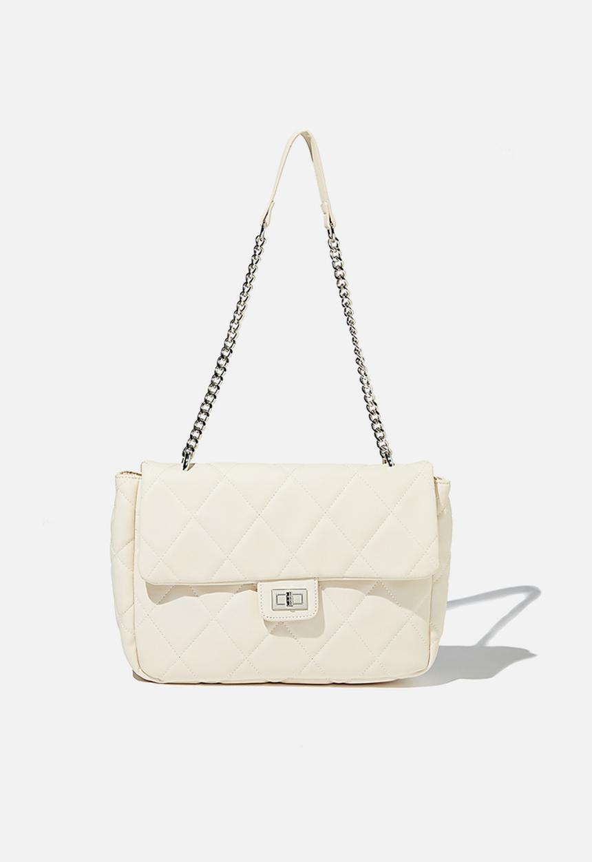 Rubi - Hailey oversized underarm bag - ecru