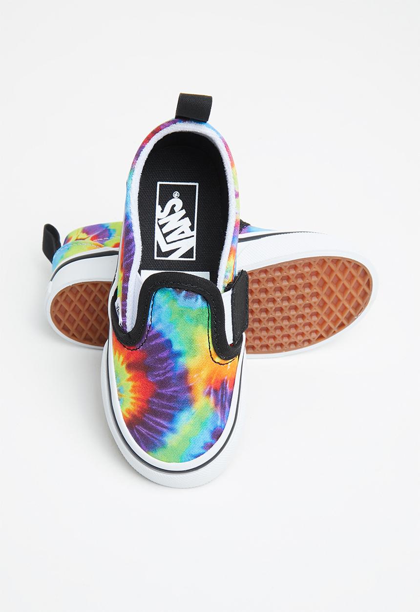 Vans - Td slip-on v - (spiral tie dye) multi/true white