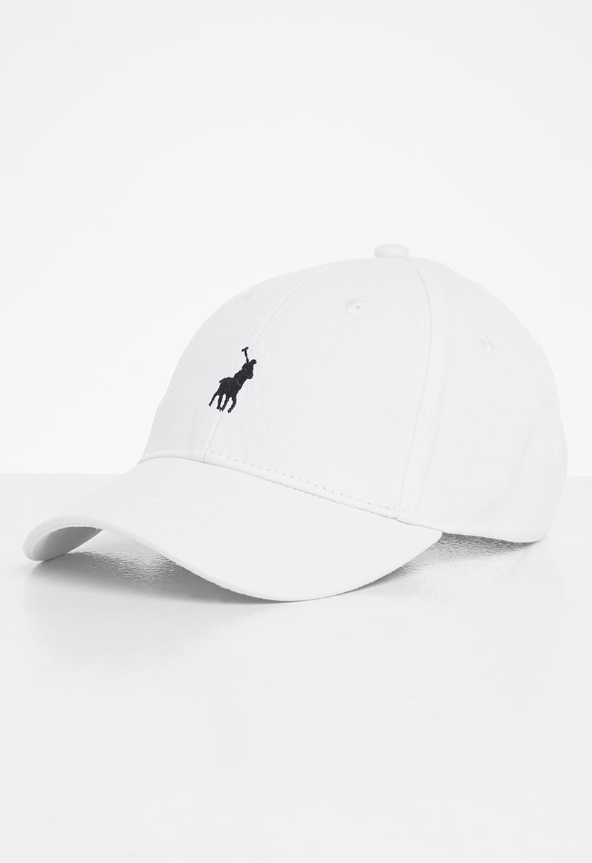 POLO - Kids parker classic peak - white