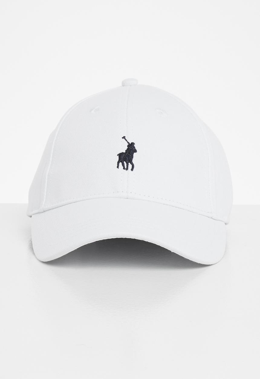POLO - Kids parker classic peak - white
