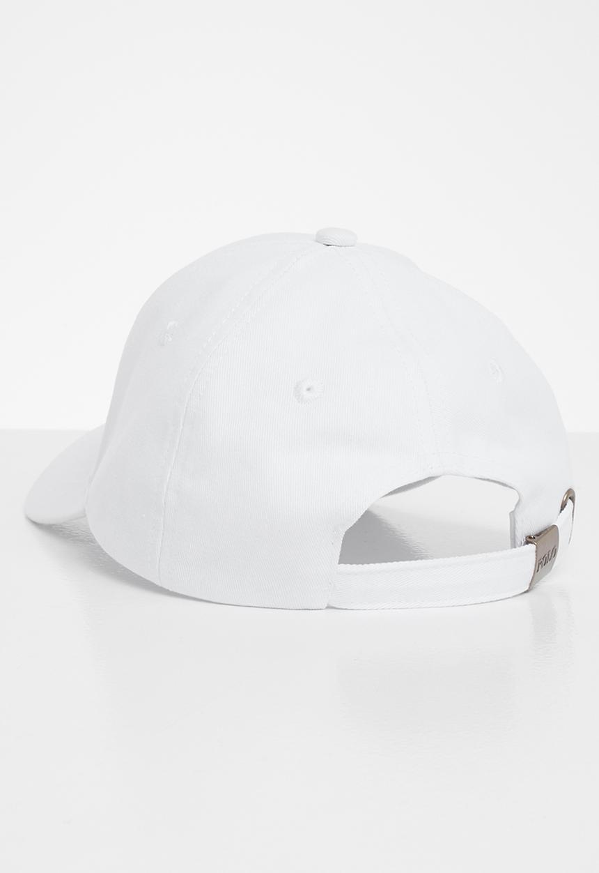 POLO - Kids parker classic peak - white